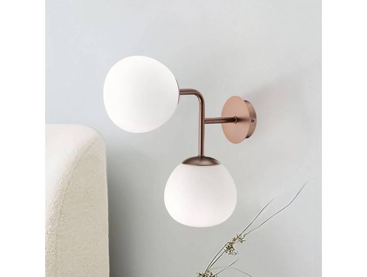 Maytoni Wandlampe Erich, dimmbar, messing / gold, für Wohn- / Esszimmer, Metall, Wandleuchte, Wandlampe Innen