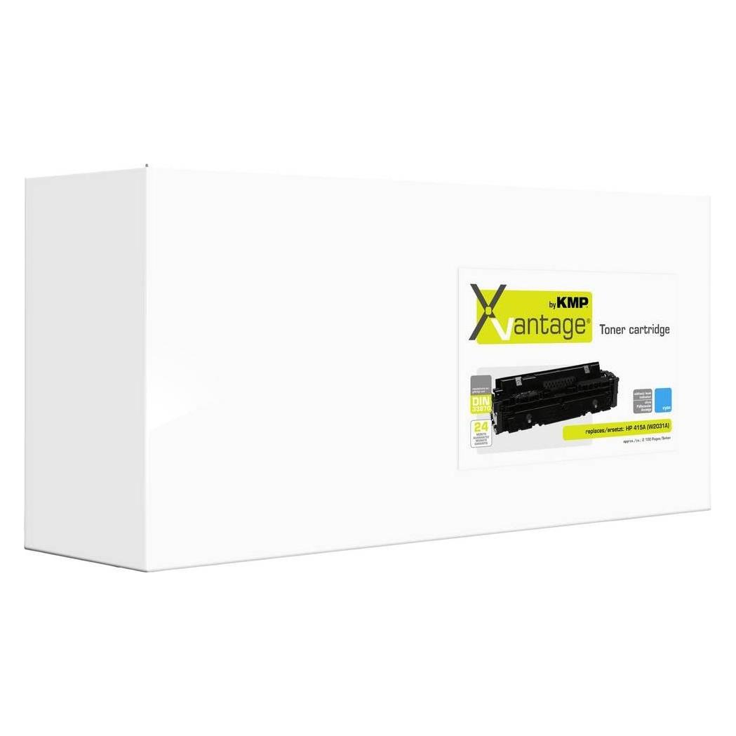KMP Xvantage Toner einzeln ersetzt HP HP415A (W2031A) Cyan Kompatibel Toner (C) (2554,0083)