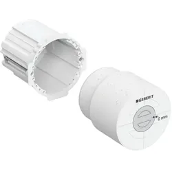 Geberit Ersatzteile Unterputz-Gehäuse mit Bauschutz, für Typen 01 und 10 Fernbetätigungen, 243130001 243130001