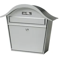 Burg Wächter Briefkasten Holiday Silber 5842 SI