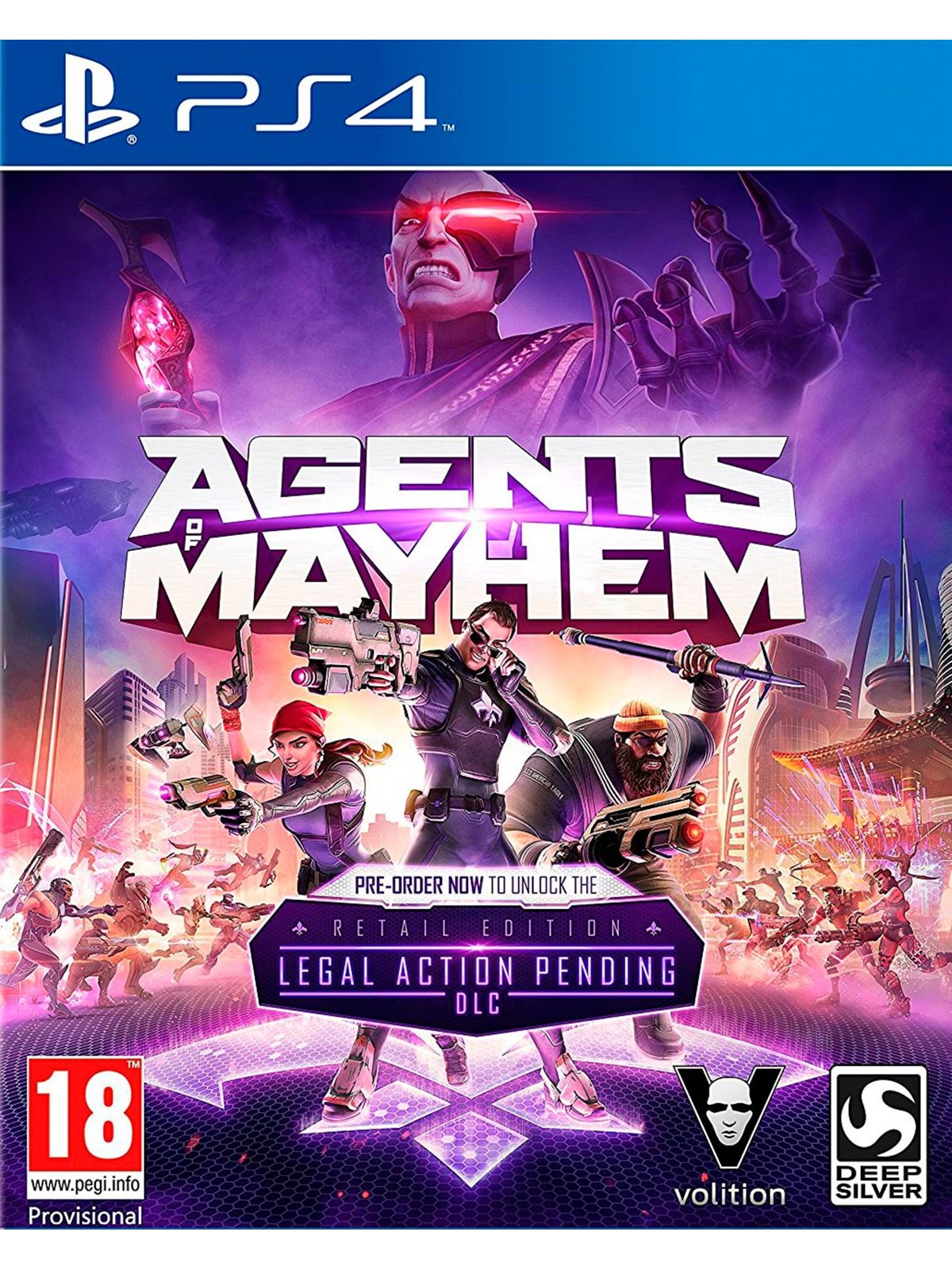 Agents of Mayhem - Sony PlayStation 4 - Action - PEGI 18
