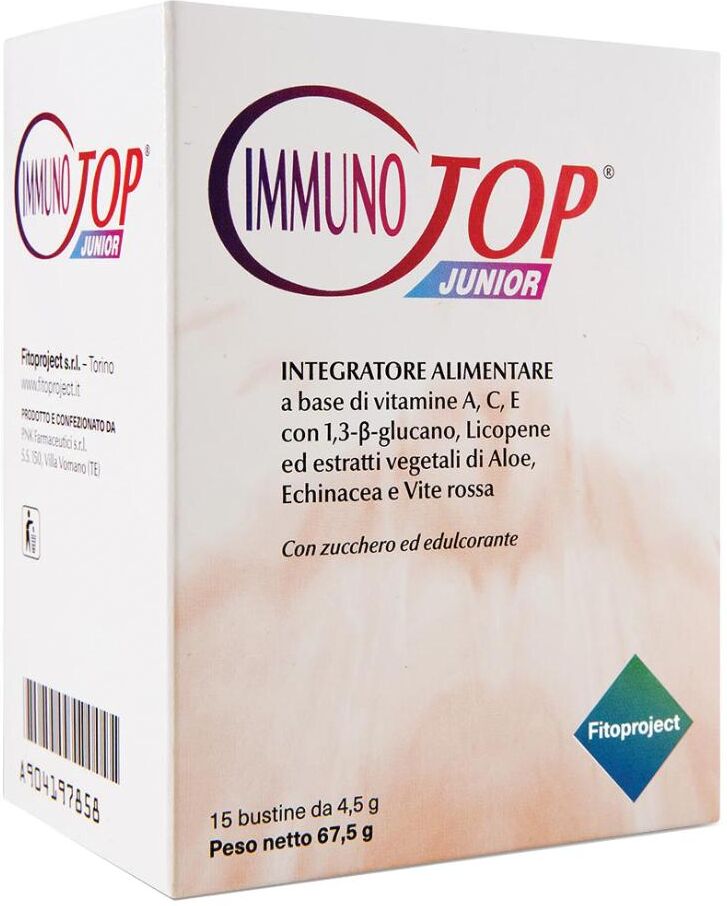 FITOPROJECT Srl IMMUNOTOP Junior 15 Bust.4,5g