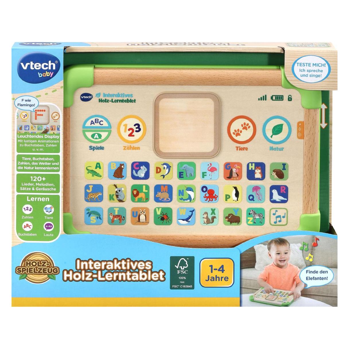 VTech Interaktives Lerntablet (Deutsch, 1 - 4 Jahre) (80-613504)
