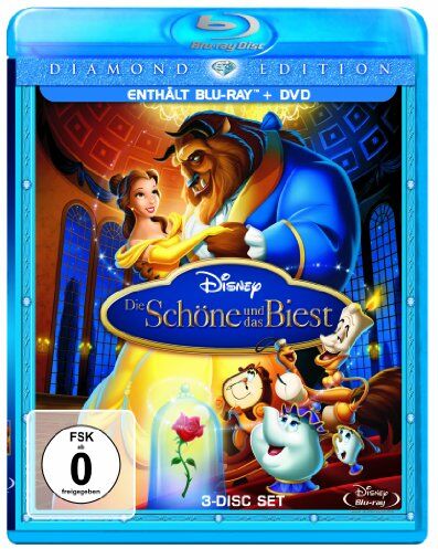Gary Trousdale - Die Schöne und das Biest (Diamond Edition) (2 Blu-Rays + DVD) [Blu-ray] - Preis vom 08.10.2026 07:26:42 h