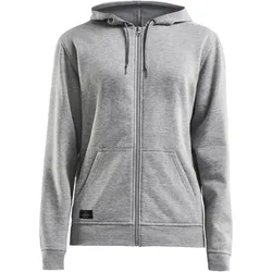 CRAFT Community Kapuzenjacke Damen 950000 - grey melange XL