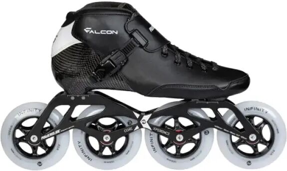 Pattini Velocità Powerslide Falcon (Nero - 41) taglia 41 EU