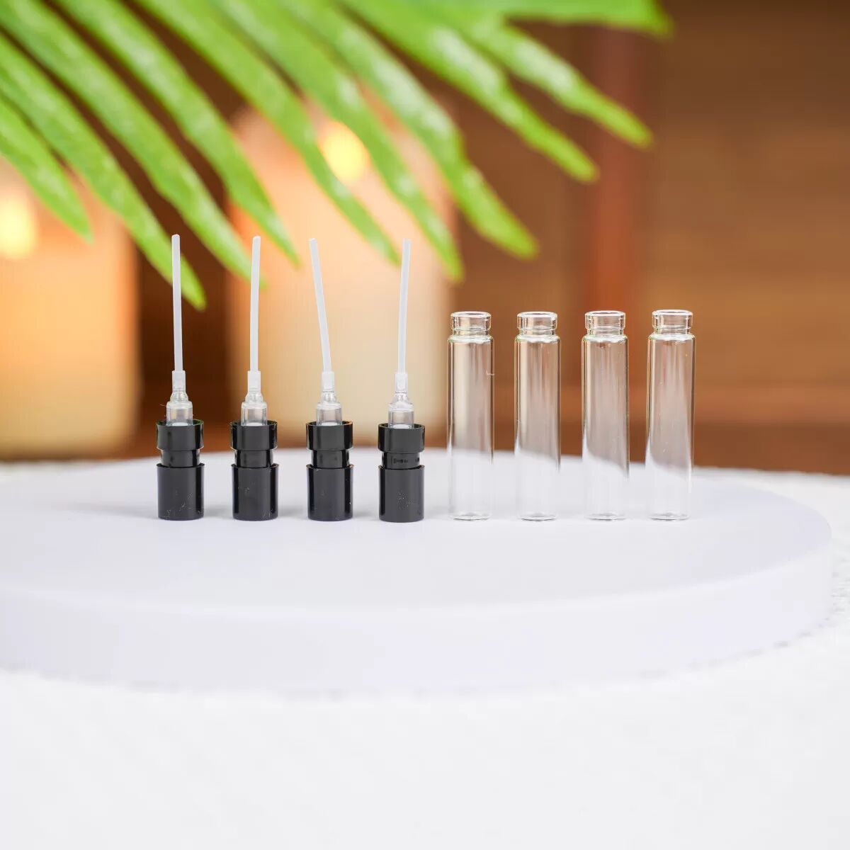 INF Mini flacons d'atomiseur de parfum français de 2 ml - Lot de 5