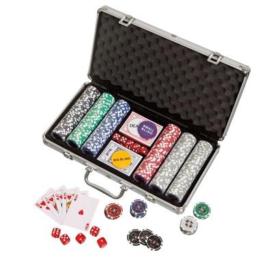 Philos 3757 - Pokerkoffer 300 Pokerchips in Aluminiumkoffer