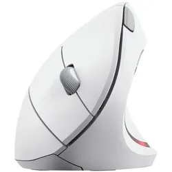Trust Ergonomische kabellose Maus Verto weiß, 6.3x12x7.5 cm
