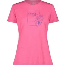 CMP Damen Shirt WOMAN T-SHIRT, Größe 44 in Pink 505