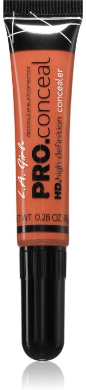 L.A. Girl Cosmetics HD Pro. Conceal Flüssig-Korrektor Farbton Orange Corrector 8 g