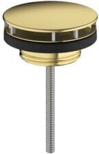 Hansgrohe Waschtischventil 50001990 nicht verschließbar, für Waschbecken, polished gold optic