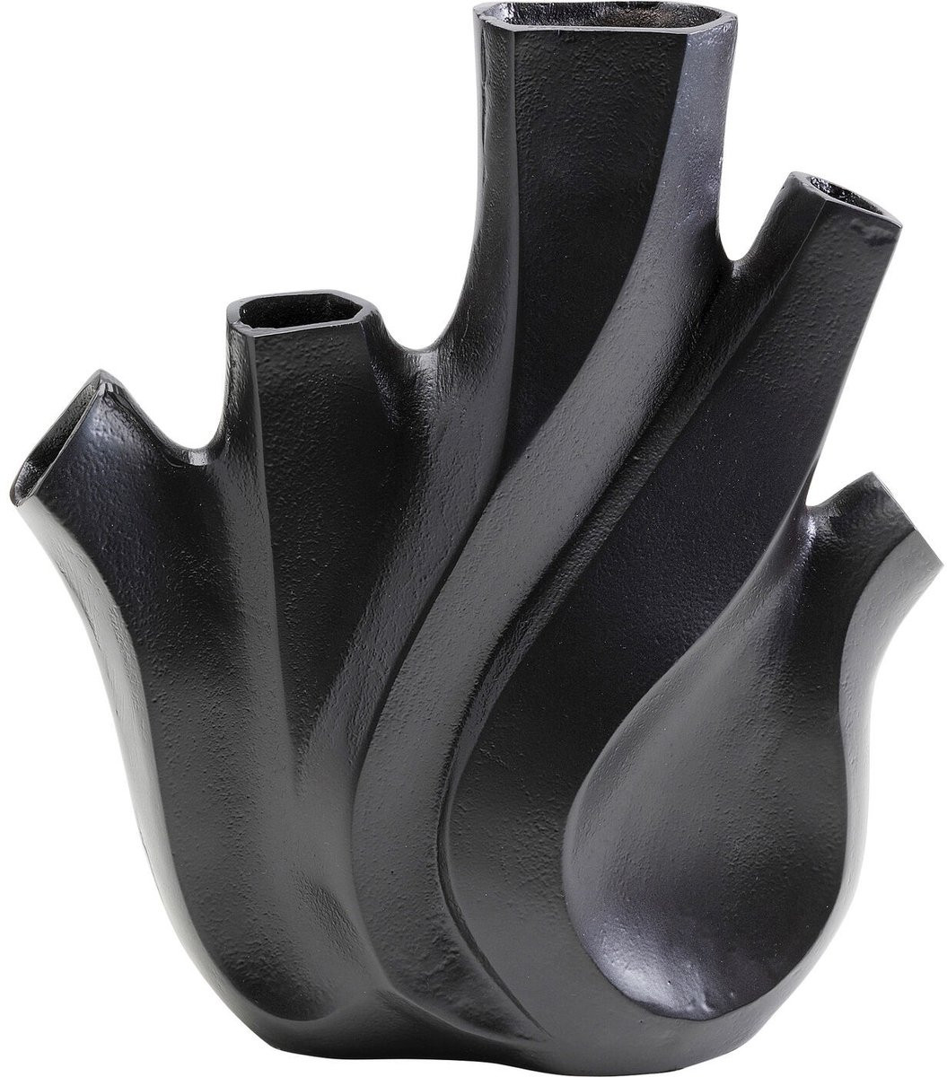 Kare Design Vaas Flame zwart 29 cm