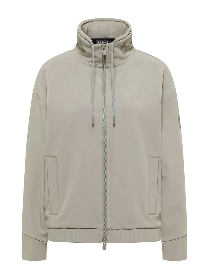 ELBSAND Sweatjacke "Roana" in Grau - S