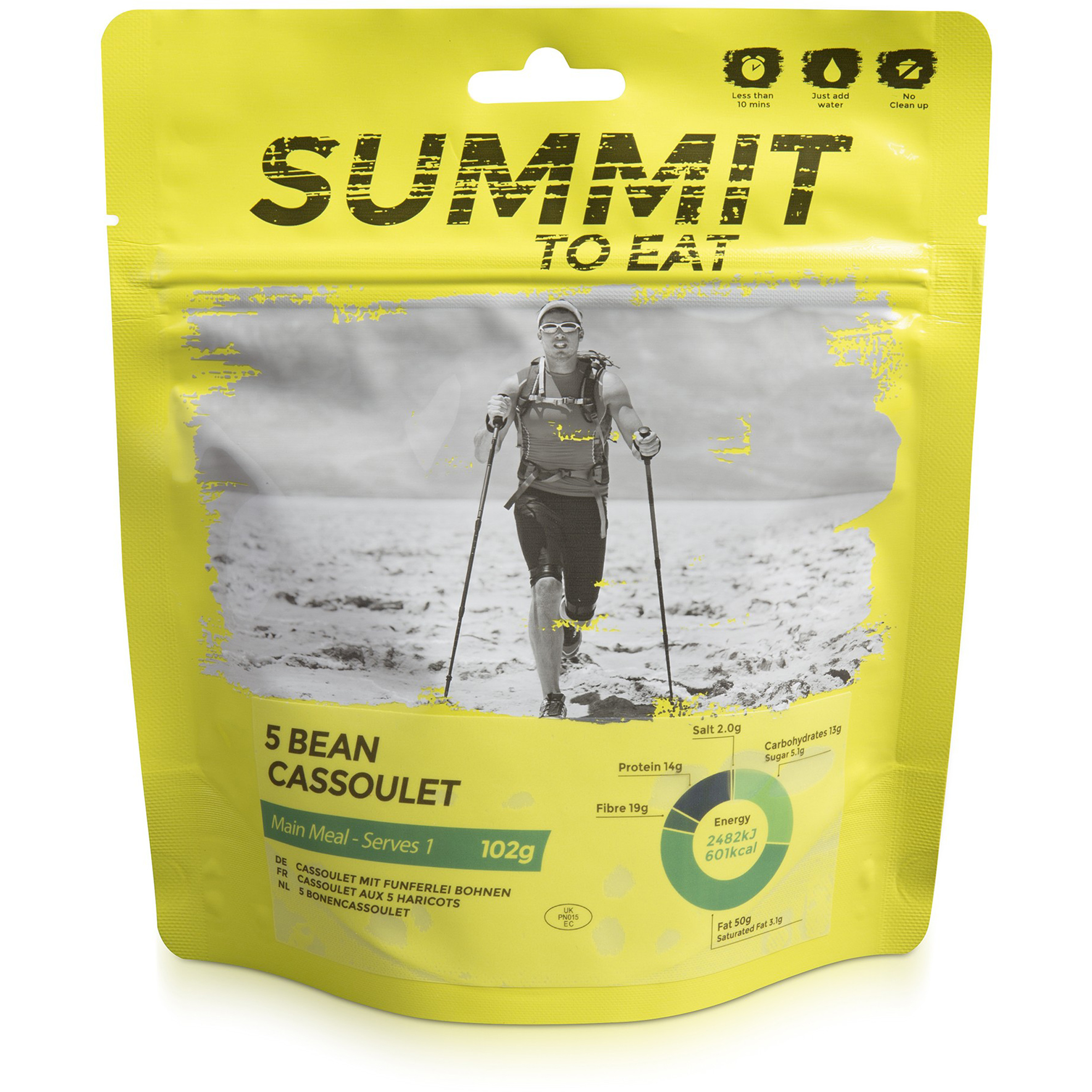 Summit To Eat 5 Bean Cassoulet Trekkingnahrung Größe 170G