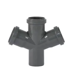 HTsafeDA Doppelabzweig DN 50/50/50 67,5 Grad