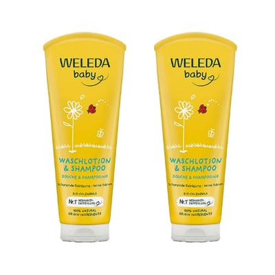 Weleda Calendula Waschlot x2 2x200 ml Duschgel