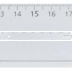 Q-Connect® KF00587 Lineale Standard im Etui, 30 cm