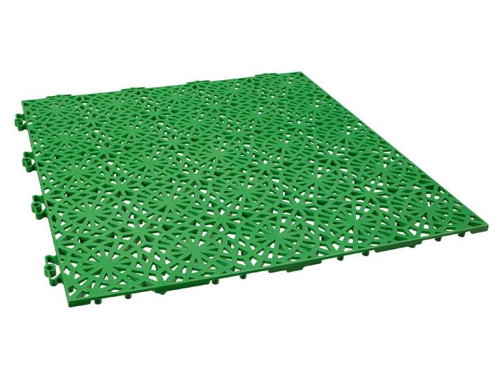 Bergo Bodenplatte XL 38x38x1cm Grass 7Stk./1m2