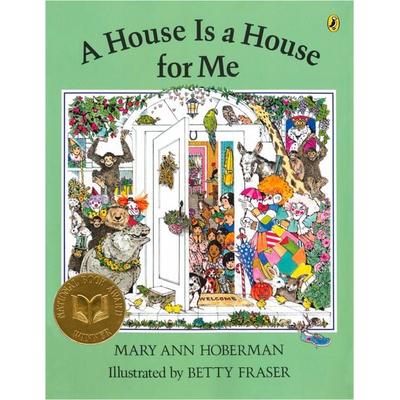 A House Is a House for Me, Gebundene Ausgabe von Mary Ann Hoberman, Random House N.Y., 978-0-670-38016-9