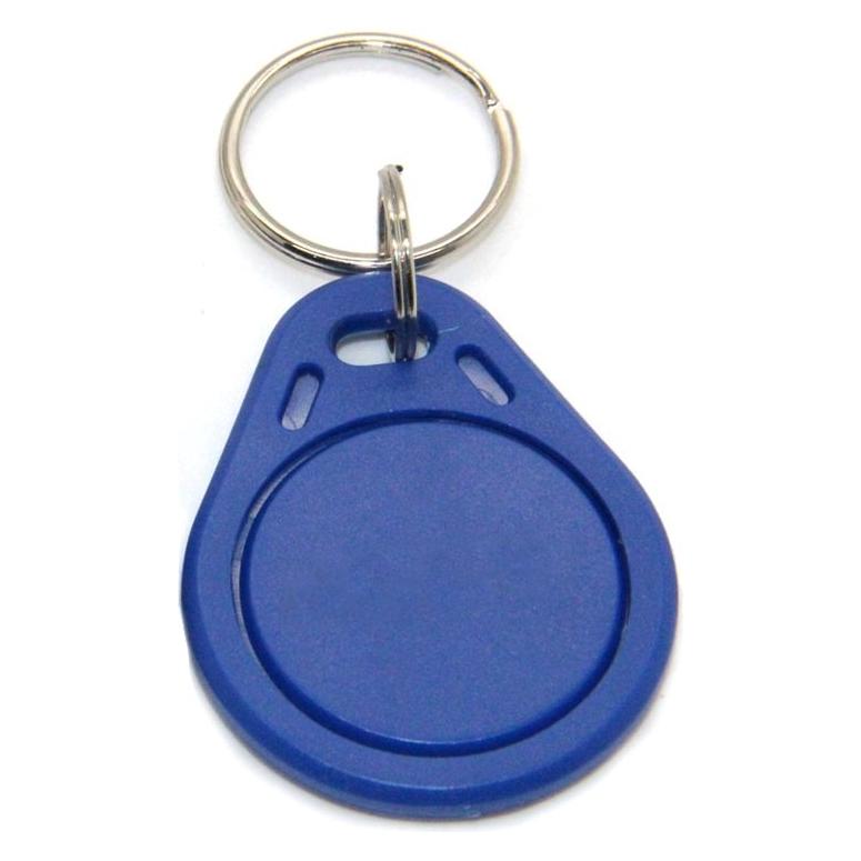 XtendLan modrá / Identifikační klíčenka / RFID 125 kHz / k dveřním stanicím / s číslem (Schlüsselkarte) (DPA-ID-TEAR1-BU-N)