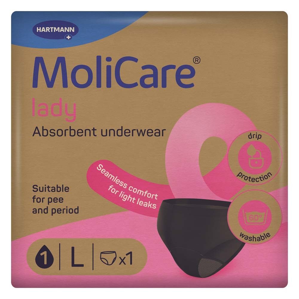 MoliCare lady absorbent underwear Gr. L 1 St Inkontinenzslip