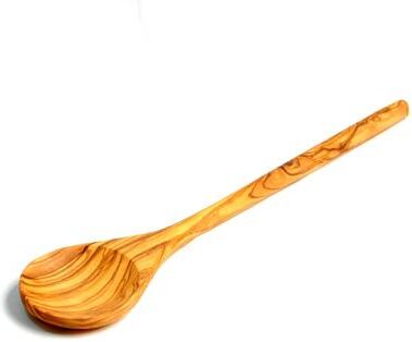 BeldiNest "Wooden Spoon Olive Wood Round Cooking Spoon - 12"""