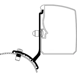 Thule Omnistor 3200 Markisenadapter Ford Trafic / Opel Vivaro / Fiat Talento / Nissan NV300 Fixed LHD