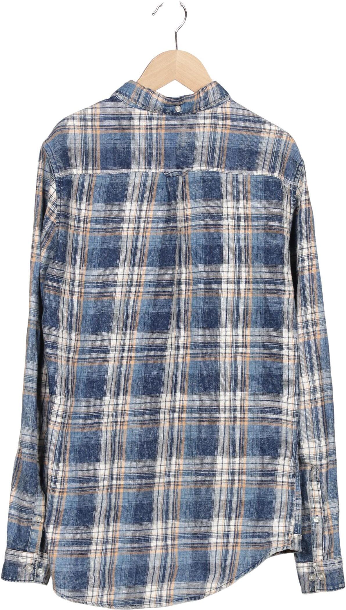 Burton London Burton  London Herren Hemd, Mehrfarbig, Gr. S, Baumwolle - Second Hand