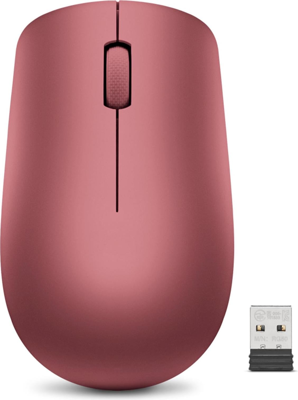 Lenovo 530 Draadloze Optische Muis, 1200 DPI, Rood