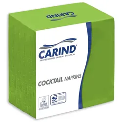 Carind Servietten, 24 x 24 cm, 2-lagig, 100 x 20 Stück, Kiwi