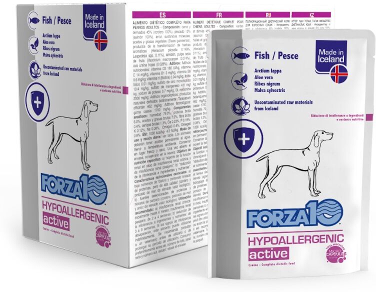 Sanypet F10 Act Dog Hypo Pesce Wet100g