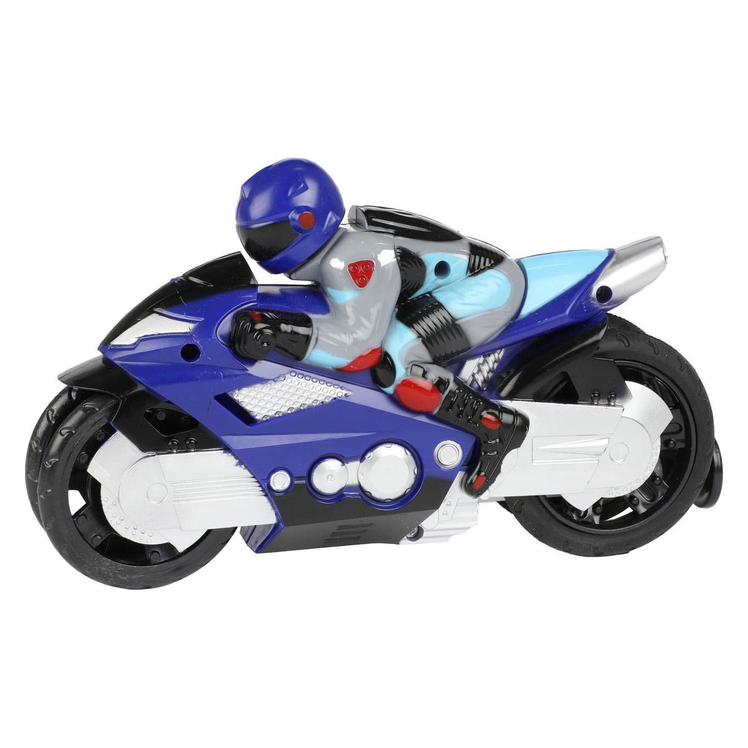 Turbo Racers Fahrer auf Motorrad mit Launcher (70632814)