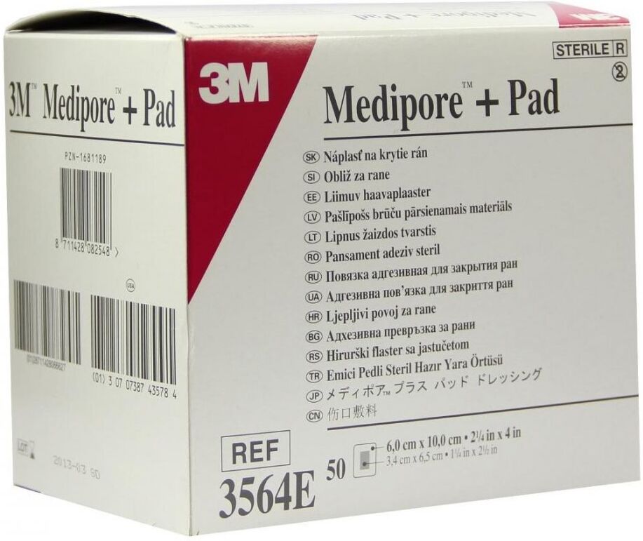Medipore Plus Pad 3564e steriler Wundverband