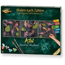 Schipper Malen nach Zahlen Koi – Juwel im Fischteich