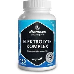 Elektrolyte Komplex Tabletten Mit Magnesium Vegan 180 St