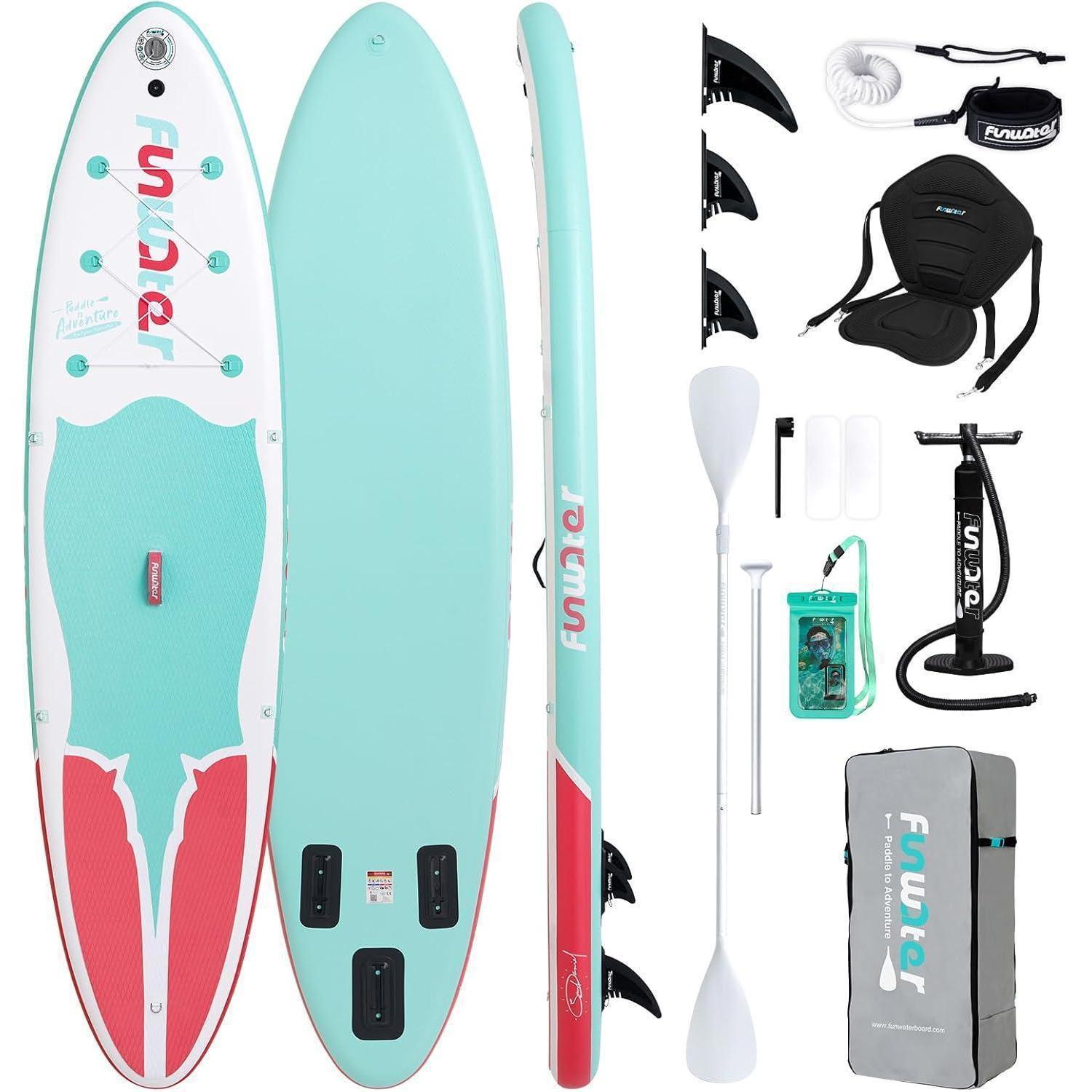 Aufblasbares SUP Board MANTA-Pink M mit Zubehör für Erwachsene