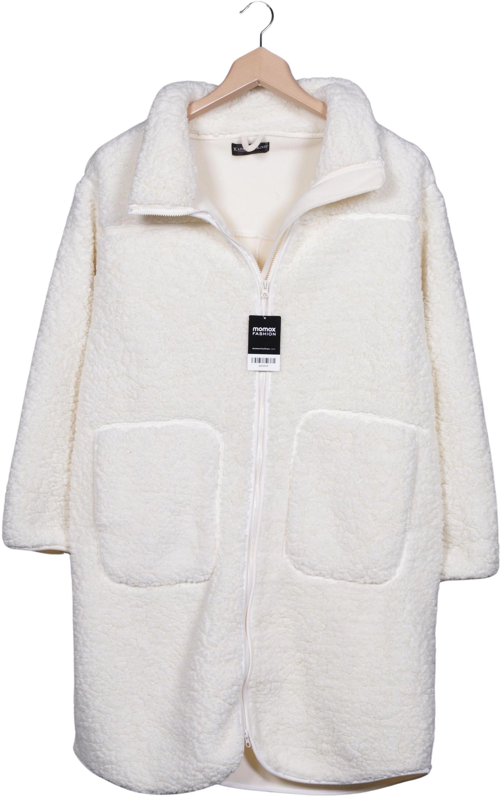 Kapalua Damen Mantel, Cremeweiß, Gr. XL, Synthetik - Second Hand