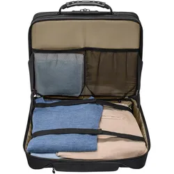 Wenger Legacy Black Series 15.6" Trolley-Laptop-Tasche mit Tablet-Fach - schwarz (15.60"), Notebooktasche, Schwarz