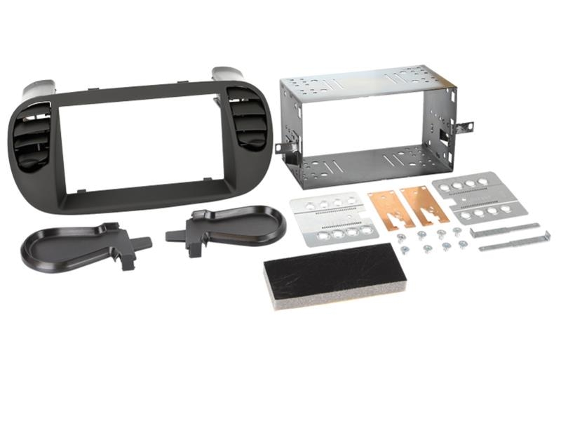 ACV 2-DIN RB Fiat 500 / 500C > schwarz
