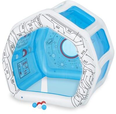 Bestway Space Station Exploration Kids Inflatable Playhouse - Multi