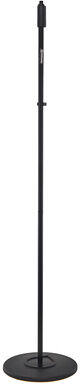 Roadworx Mic Stand Round Base Tall Noir
