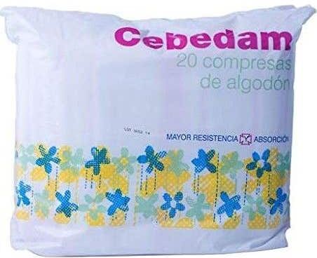 Cebedam Compresas 20 U