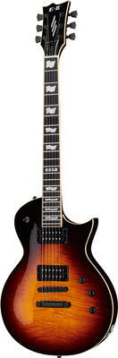 ESP E-II Eclipse FT FM TSB Tobacco Sunburst