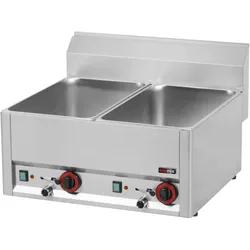 KBS Gastrotechnik Elektro-Bain Marie 2 Becken GN 1/1 - Tischgerät