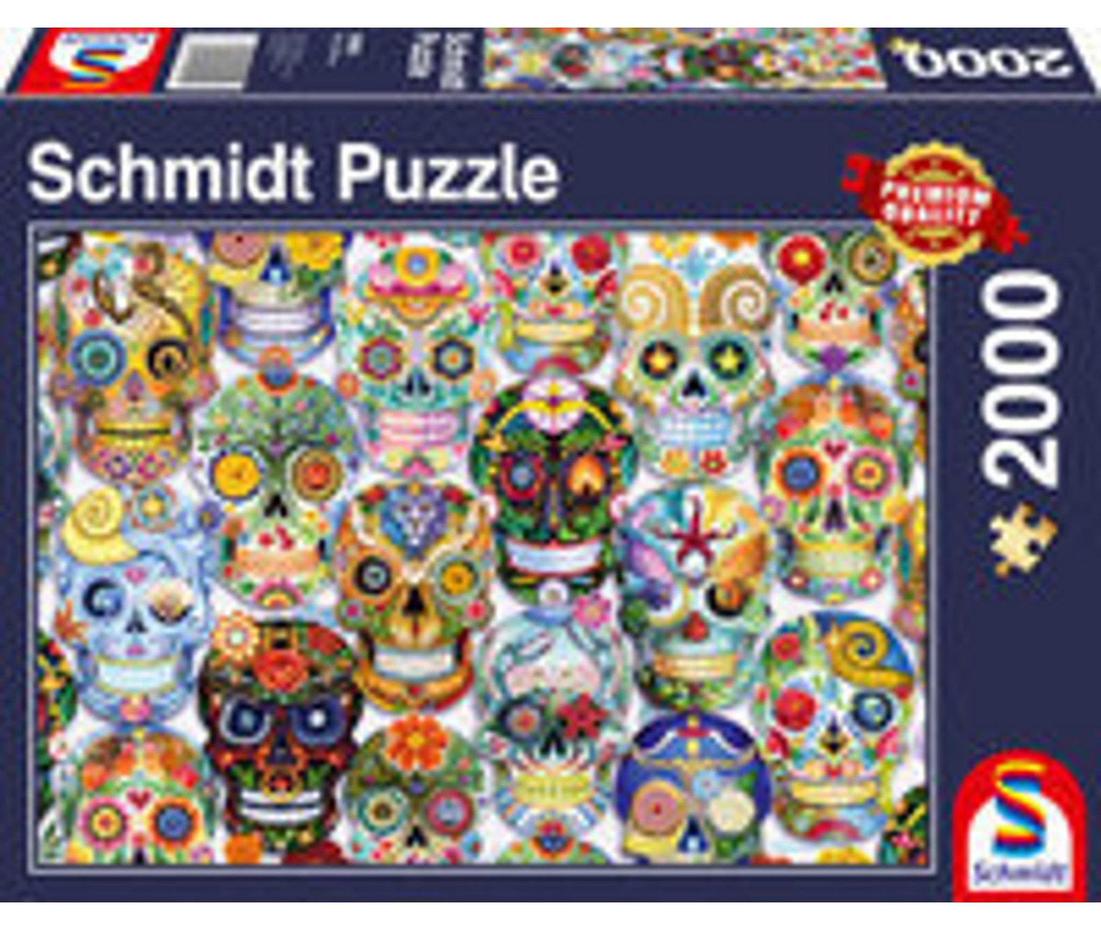 Schmidt Spiele La Catrina Puzzel, 2000 stuks