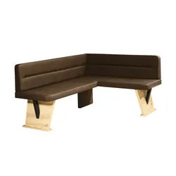 Eckbank  Pancho , braun , Maße (cm): B: 181 H: 85 T: 141.0