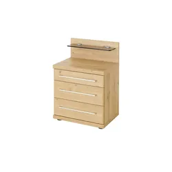 Nachtkommode   ¦ holzfarben ¦ Maße (cm): B: 50 H: 52 T: 36.0
