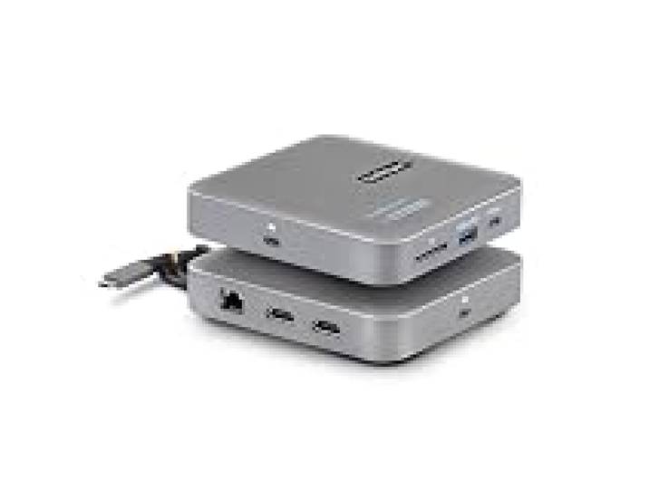 StarTech Dock USB-C DisplayLink 7-en-1 Double HDMI 4K 60Hz, GbE
