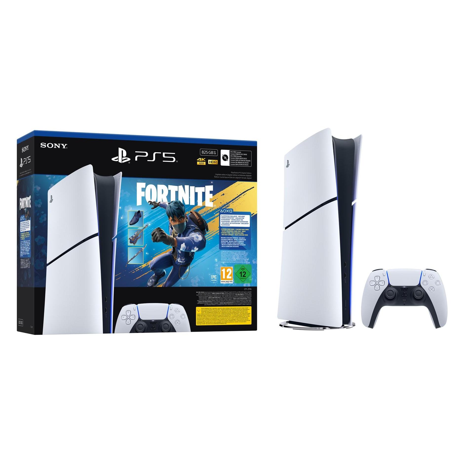 Sony PlayStation 5 Slim Digital + Fortnite Flowering Chaos (1000049850)